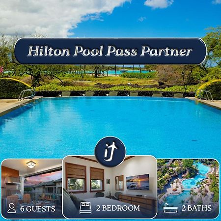 Villa Hilton Pool Pass Included, Kolea - Luxe Penthouse Waikoloa Exterior foto